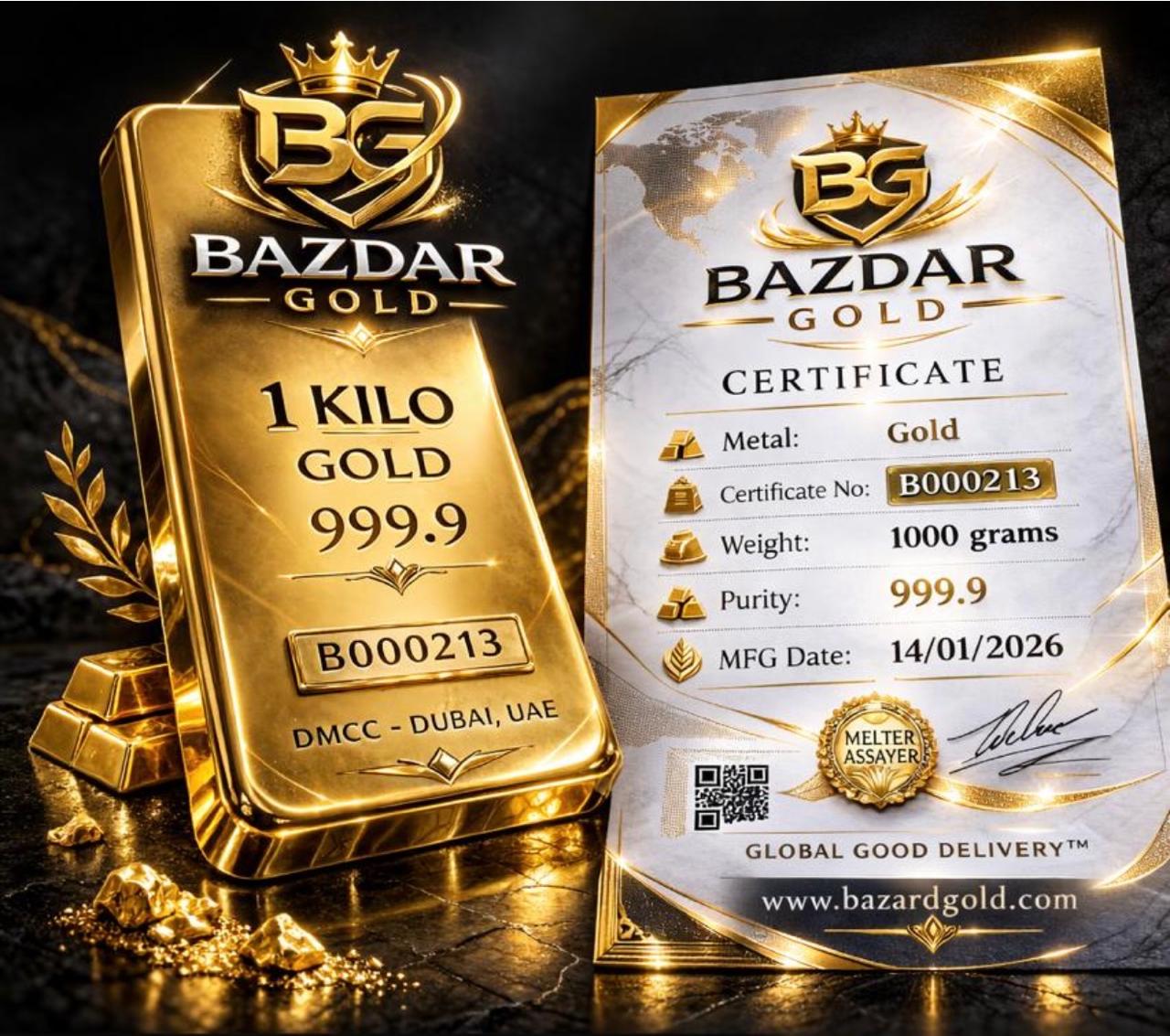 Gold Kilo Bar